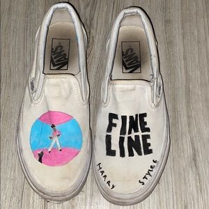 Homemade Harry Styles vans